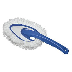 AbilityOne 7920015868009, SKILCRAFT, Mini Microfiber Duster, 5" x 7", Blue Handle