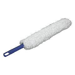 AbilityOne 7920015868010, SKILCRAFT, Microfiber Duster, 5.5" Handle, Blue