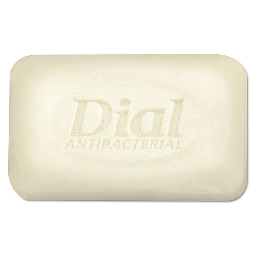 Dial Antibacterial Deodorant Bar Soap, Clean Fresh Scent, 2.5 oz, Unwrapped, 200/Carton (00098)