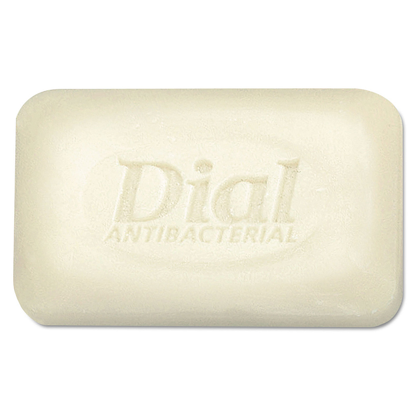 Dial Antibacterial Deodorant Bar Soap, Clean Fresh Scent, 2.5 oz, Unwrapped, 200/Carton (00098)