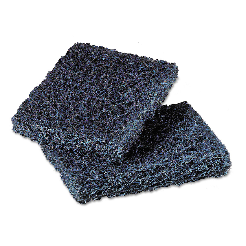 Scotch-Brite PROFESSIONAL Extra Heavy-Duty Pot 'n Pan Handler 88, 3.5 x 5, Dark Blue, 40/Carton (08292)