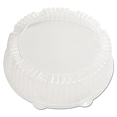 WNA Caterline Dome Lids, 12" Diameter x 275"h, Clear, 25/Carton (A12PETDM)