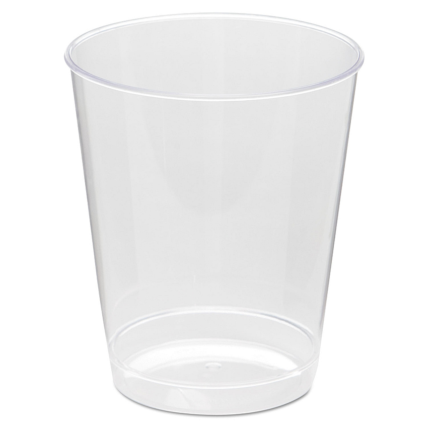 WNA Comet Plastic Tumbler, 8 oz, Clear, Tall, 25/Pack, 20 Packs/Carton (T8T)