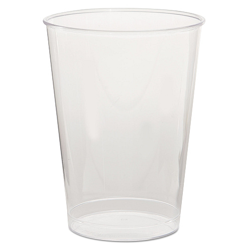 WNA Comet Plastic Tumbler, 7 oz, Clear, Tall, 25/Pack, 20 Packs/Carton (T7T)