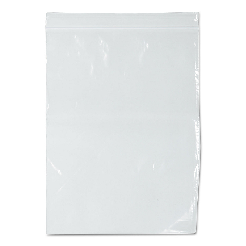 BagCo Zippit Resealable Bags, 2 mil, 9" x 12", Clear, 1,000/Carton (MGZ2P0912)