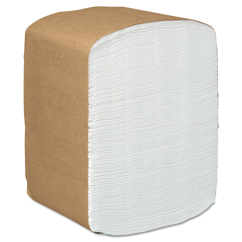 Scott Full-Fold Dispenser Napkins, 1-Ply, 12 x 17, White, 250/Pack, 24 Packs/Carton (98730)