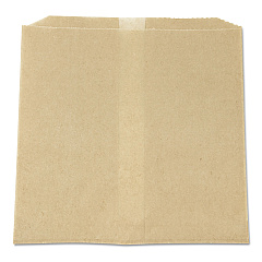 HOSPECO Waxed Napkin Receptacle Liners, 8.5" x 8", Brown, 500/Carton (6802W)