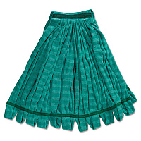 Rubbermaid Commercial Tube Mop, Microfiber, Green, Medium, 5-in Green Headband (T85206GRE)