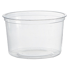 WNA Deli Containers, 16 oz, Clear, 50/Pack, 10 Packs/Carton (APCTR16)