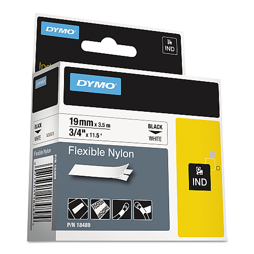 Dymo 18489 Flexible Nylon Labels