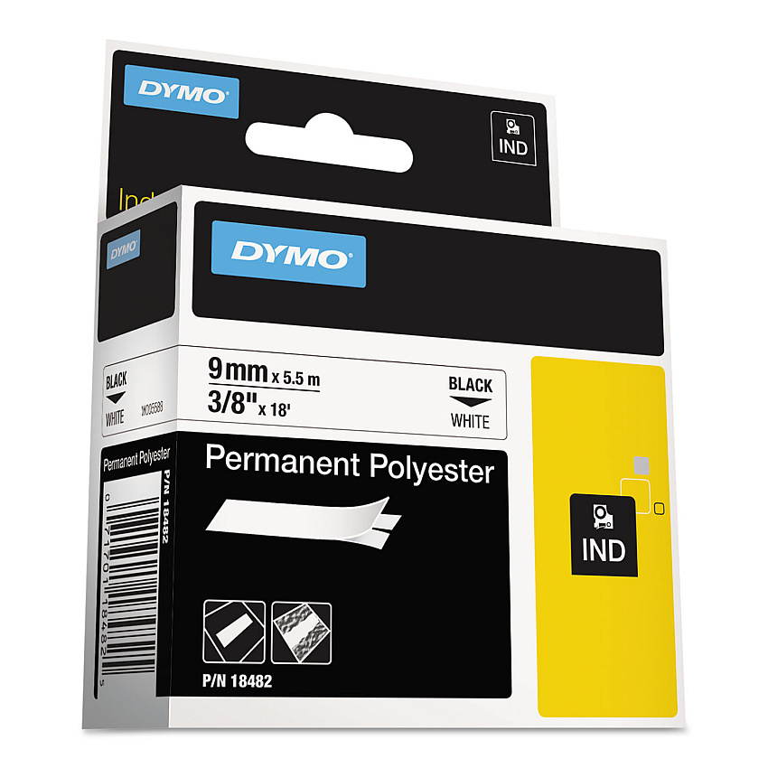 Dymo 18482 Permanent Polyester Labels
