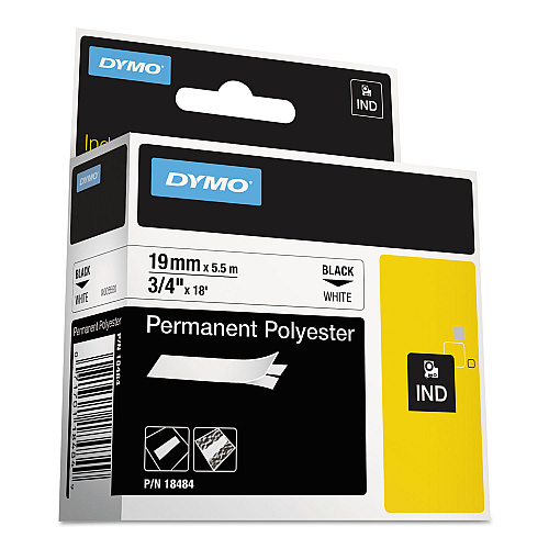 Dymo 18484 Permanent Polyester Labels