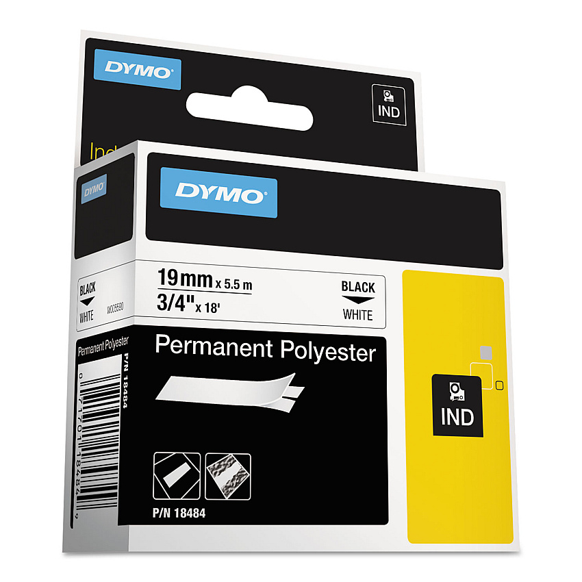 Dymo 18484 Permanent Polyester Labels