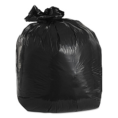 Trinity Plastics Low-Density Can Liners, 20 gal, 1.5 mil, 30" x 36", Black, 100/Carton (ML3036H)