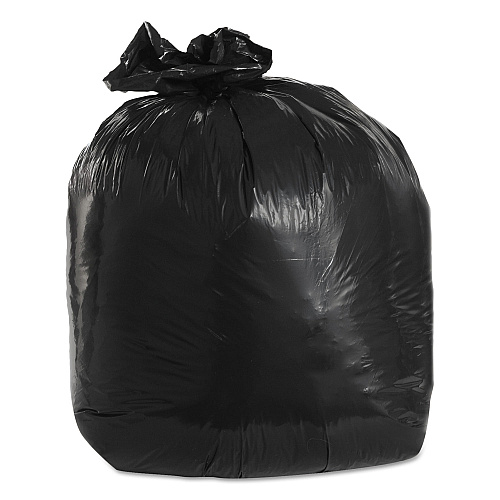 Trinity Plastics Low-Density Can Liners, 20 gal, 1.5 mil, 30" x 36", Black, 100/Carton (ML3036H)
