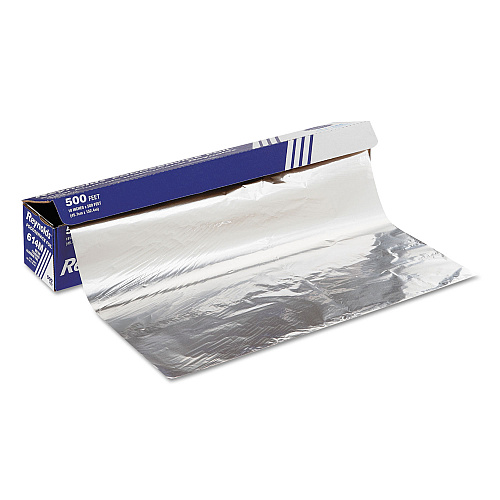Reynolds Wrap Metro Aluminum Foil Roll, Standard Gauge, 18" x 500 ft, Silver (614M)