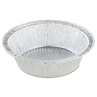 HFA Aluminum Pans, 8 oz, 5" Diameter x 3.38"h, 2,000/Carton (30625)
