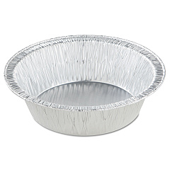 HFA Aluminum Pans, 8 oz, 5" Diameter x 3.38"h, 2,000/Carton (30625)