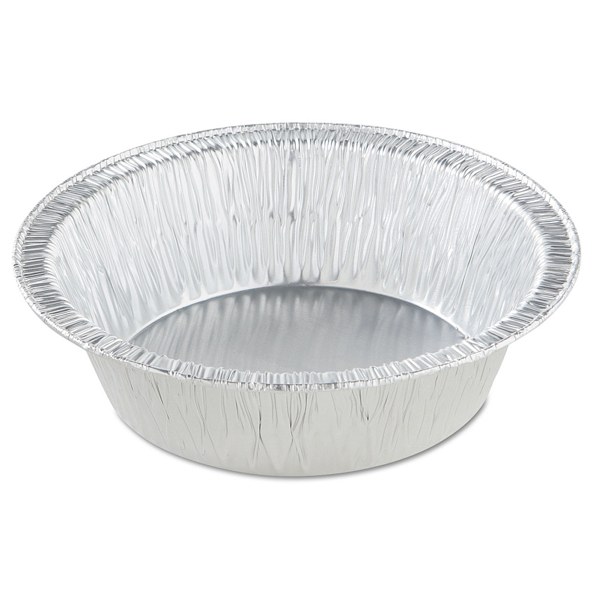 HFA Aluminum Pans, 8 oz, 5" Diameter x 3.38"h, 2,000/Carton (30625)