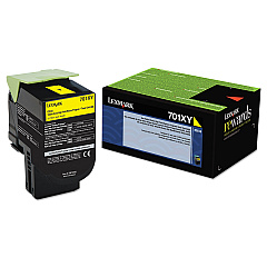 Lexmark 70C0X40 Yellow Toner Cartridge