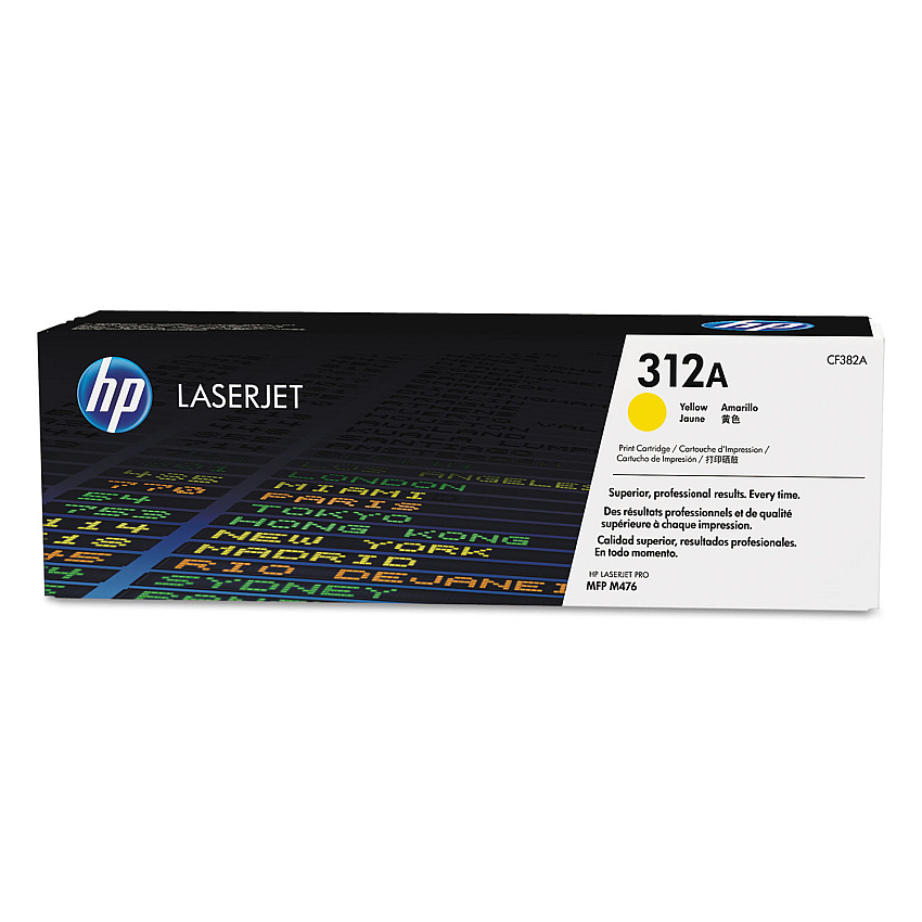 HP CF382A Yellow Toner Cartridge