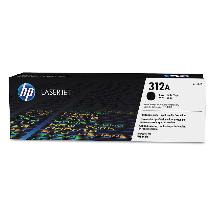 HP CF380A Black Toner Cartridge