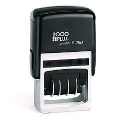 COSCO 2000PLUS 4 in 1 e-Message Dater, 0.94 x 1.75, COMPLETED/EMAILED/ENTERED/SCANNED (011098)