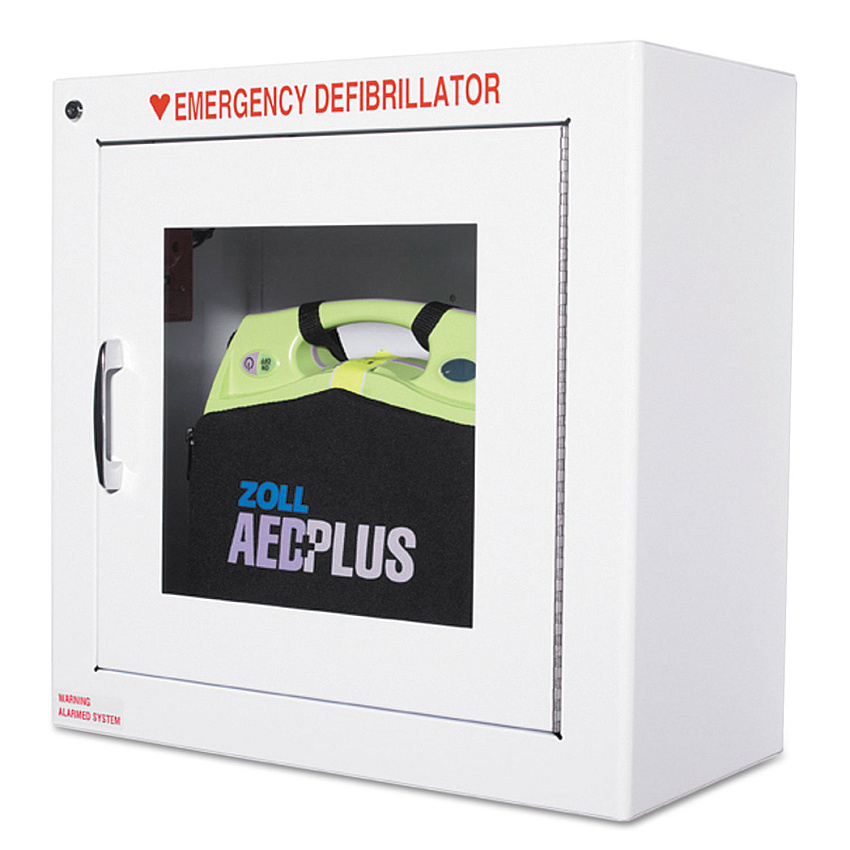 ZOLL AED Wall Cabinet, 17w x 9 1/2d x 17h, White (80000855)