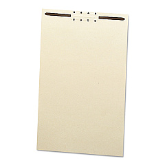 Smead File Backs with 2" Capacity Prong Fasteners, Legal Size, Manila, 100/Box (35521)
