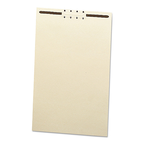 Smead File Backs with 2" Capacity Prong Fasteners, Legal Size, Manila, 100/Box (35521)