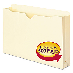 Smead Manila File Jackets, 1-Ply Straight Tab, Legal Size, Manila, 50/Box (76470)