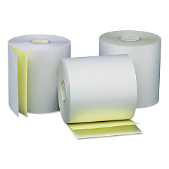 Universal 35767 Deluxe Carbonless Paper Rolls