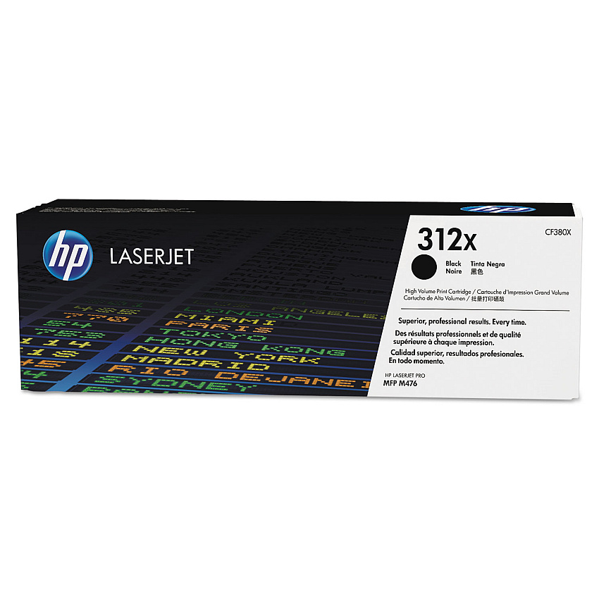 HP CF380X Black Toner Cartridge