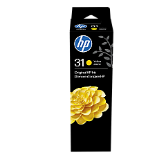 HP 31 Yellow Ink Bottle 1VU28AN HP 31 Yellow Ink Bottle 1VU28AN