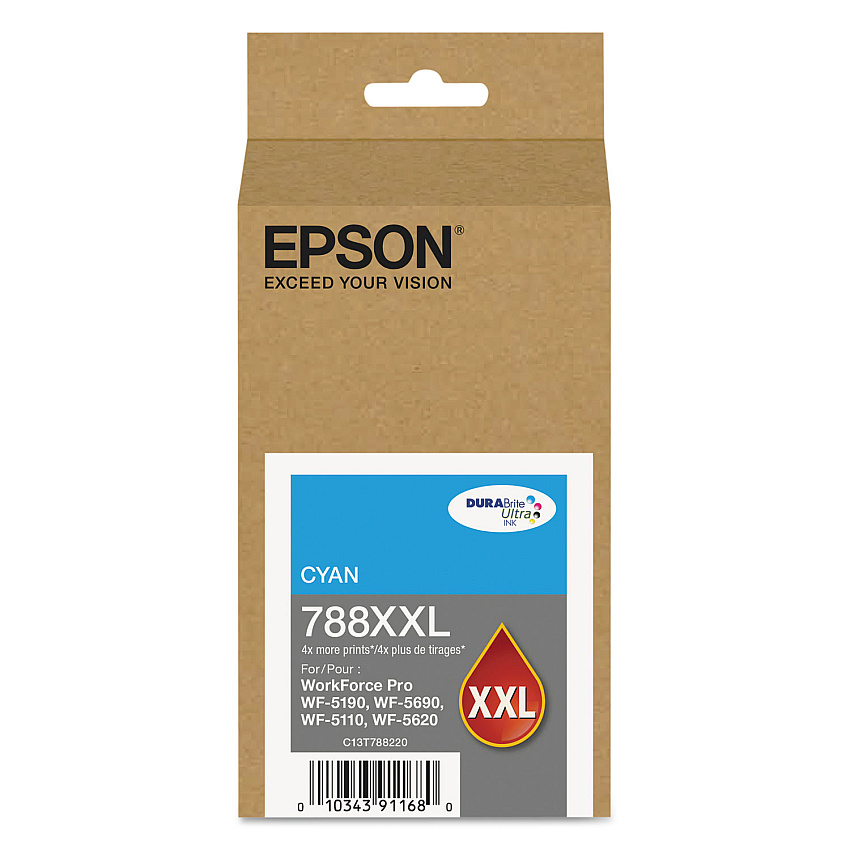 Epson T788XXL220 Cyan Ink Cartridge