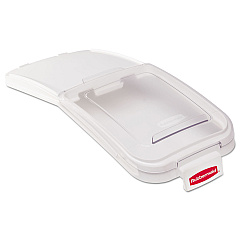 Rubbermaid Commercial ProSave Bin Replacement Lid and Scoop, For 3600-88 ProSave Bin, 12.13 x 29 x 1.9, Clear (9F77)