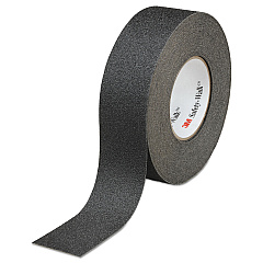 3M Safety-Walk Safety-Walk General Purpose Tread Rolls, 4" x 60 ft, Black (19223)