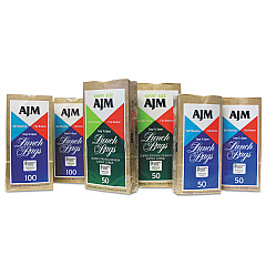 General Standard Paper Lunch Bags, 5.13" x 10.38", Kraft, 1,200 Bags (LB24LAJ)