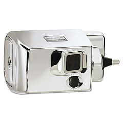 Rubbermaid Commercial Auto Flush Side-Mount Toilet Flushing System, Polished Chrome (401187A)