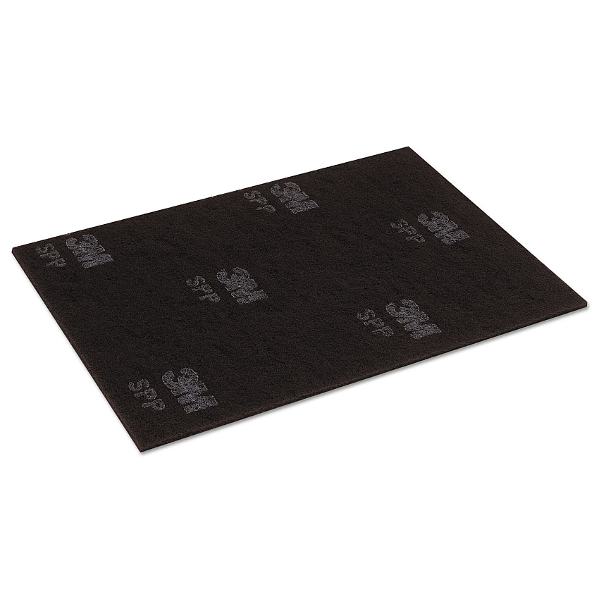 Scotch-Brite Surface Preparation Pad Sheets, 12 x 18, Maroon, 10/Carton (SPP12X18)