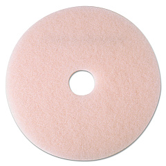 Ultra High-speed Eraser Floor Burnishing Pad 3600, 24" Diameter, Pink, 5/carton