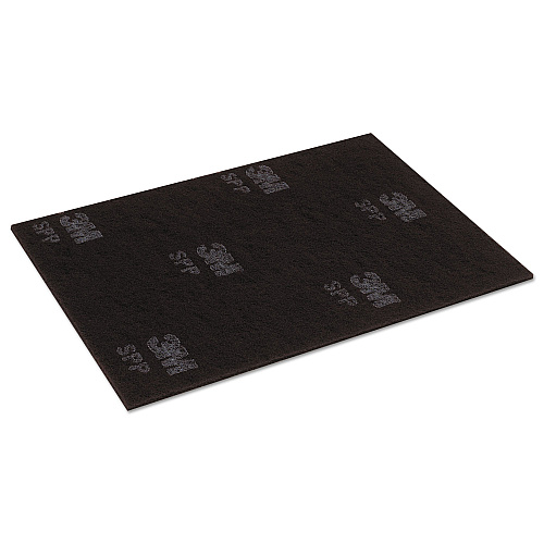Scotch-Brite Surface Preparation Pad Sheets, 14 x 28, Maroon, 10/Carton (02498)