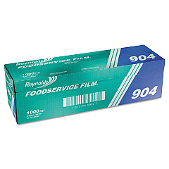 Reynolds Wrap PVC Film Roll with Cutter Box, 18" x 1,000 ft, Clear (904)