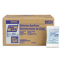 Clean Quick Powdered Chlorine-Based Sanitizer, 1oz Packet, 100/Carton (02584)