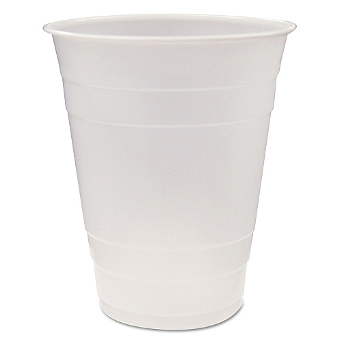 Pactiv Evergreen Translucent Drink Cups, 16 oz, Clear, 80/Pack, 12 Packs/Carton (YE160)