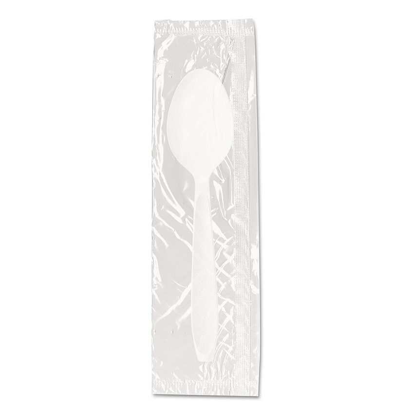 Dart Reliance Medium Heavy Weight Cutlery, Teaspoon, White, 1000/Carton (RSW3)