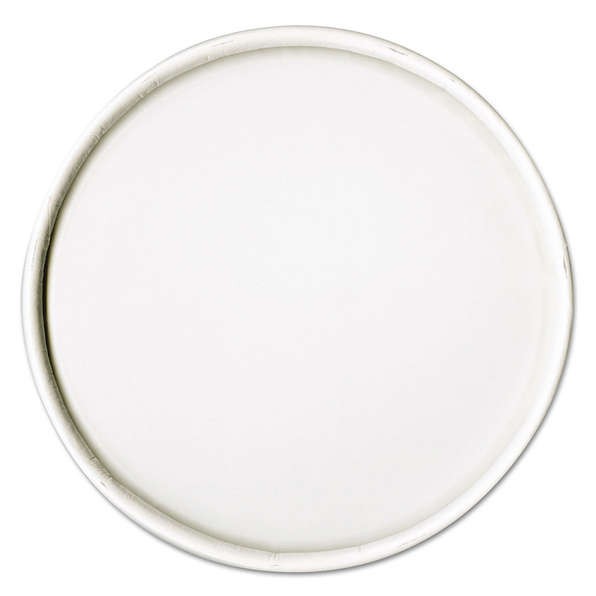 Dart Spiral-Wound Paper Hot Cup Lids, Fits 16 oz Cups, White, 25/Sleeve, 20 Sleeves/Carton (CA16A)