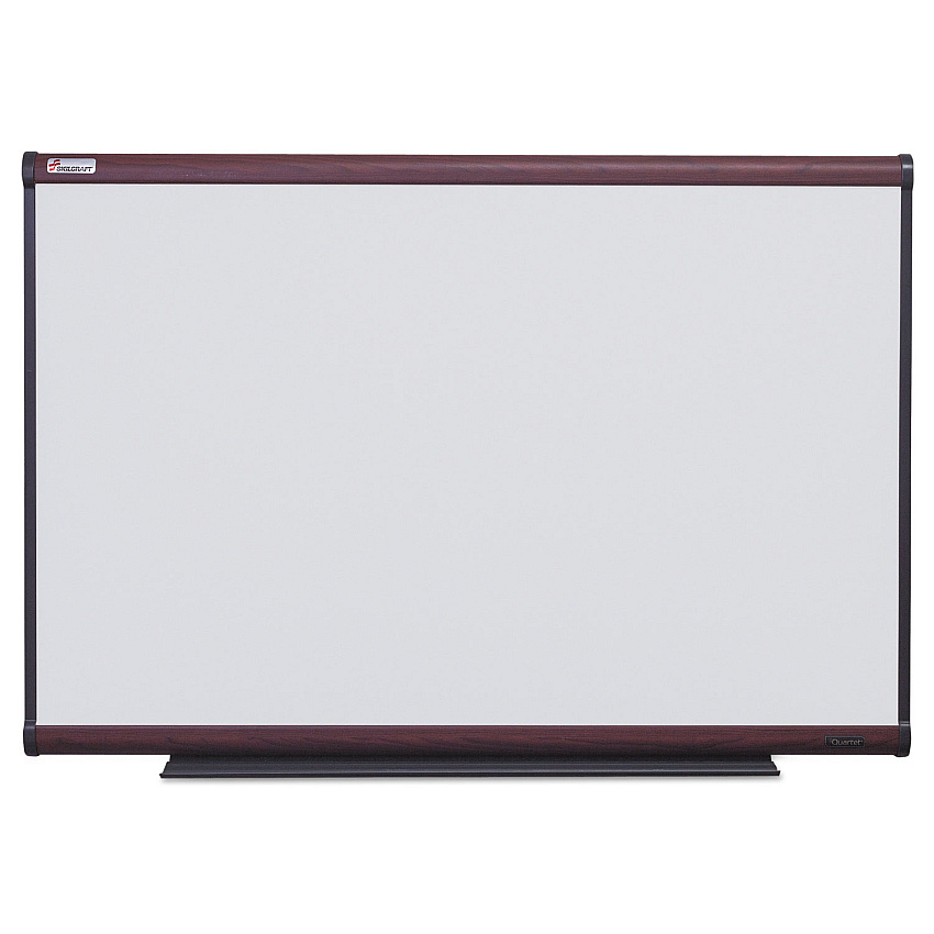 AbilityOne 7110016222118 SKILCRAFT Quartet Total Erase White Board, 48 x 36, Brown