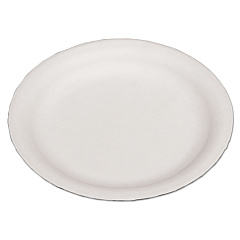AbilityOne 7350002900593, SKILCRAFT, Dinnerware, Plates, 6.5" dia, White, 1,000/Carton