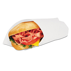 Bagcraft Grease-Resistant Paper Wraps and Liners, 14 x 14, White, 1,000/Box, 4 Boxes/Carton (057014)
